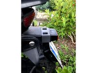 Suzuki V-Strom 650 DL650 (2012-2016) Licence plate light extension by EL1984
