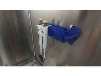 Pipette rack - wall mounted by andrewrgross
