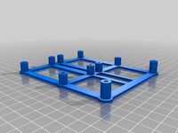 Anet A8 - Dual v2 Mosfet mount by Mr_Dan