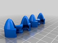 Flosstyle TPU Feet for 5mm arms [beta] by nerdCopter