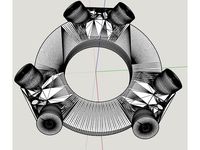 Anycubic Trifecta for 3 color diamond hot end by LittleCareBear