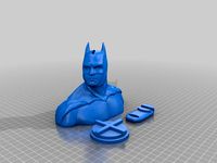 Dark Batman Bust Bank by dadmezz