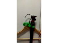 Belt organizer for wooden hangers by AVZ