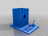 Fortress sculpture by amitsc