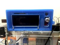 Case for LCD display Prusa i3 Acrilic 6mm  by Pablo_br093