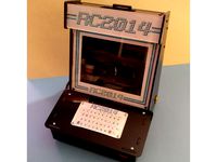 RCade - Laser cut files for RC2014 modifications to Pimoroni Picade by semachthemonkey