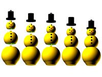 Customizable Modular Snowman by dlm4mb