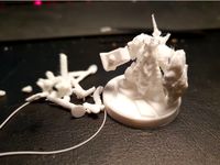 Dwarf Paladin Mini Tree supports by Joey_3D