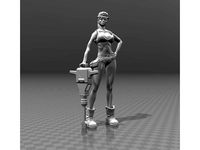 Woman worker by FiveNights