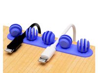 USB cable holder (Honey spoon type) by EIJIRO