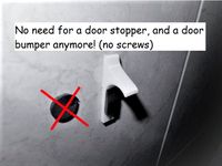 customizable 2in1 door bumper/stop by UniversalMaker