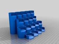 33mm paint rack optimized (Citadel and Createx Paint rack) by cnschu