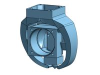 CR-10 40 mm Fan Duct Kit (Heatsink + Nozzle) V3 by EdMouhahaha