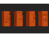 Type 9 Vending Machines. (Shields, 4 Models) by Lord_Farzenbobble