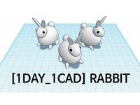 [1DAY_1CAD] RABIT by 1DAY_1CAD