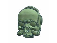 Chaplain Skull 40k by AntomanElven
