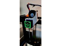 Ender 4 Parts cooler V2 using CR10S Petsfang carriage by Approach_Control