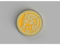 Power Coin Yellow Ranger by surfinbird132
