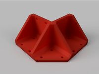 Customizable Universal Corner bracket/stabilizer for Ikea tables by Murk3D
