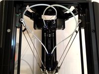 Dual Extruder Delta Printer by Xlemos