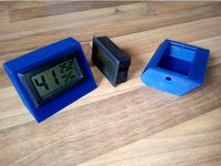 Desktop stand for humidity and temperature snap in module by Jori