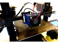 Ender 3 60x60 fan mount with ABL probe by svidoso