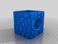 Bird house Planter - remixed tolerances by SimonSolar2C