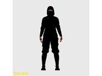 Female Figurine 4 - Pose 1 - Standing by GadgetPrint
