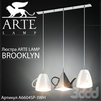 Люстра Arte Lamp Brooklyn A6604SP-3WH