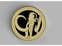 Power Coin Black Ranger by surfinbird132