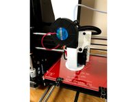 Extruder holder for Geeetech i3 by martinyazz