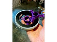 Flexible Filament Sample Spool Adapter remix by spradlinb