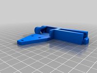 Anet A8 - Brush holder for cleaning the nozzle, reverse by DeXon18