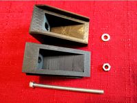 Adjustable leveling wedge (jack wedge) by Sekin