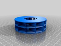 Centrifugal Blower Impeller (parametric) by rennat