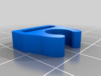 RepRapRod MGFA ribbon cable retainer by MGFA