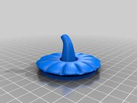 Modified Lid for Jack o lantern pumpkin for battery tea light by mouserunner  by Sniffynose