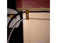 Power cable ans usb mounting bracket by gadgetstogo