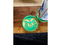 CSU Rams Coaster by ElectricBeard