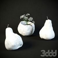 Набор декоративный глинянный