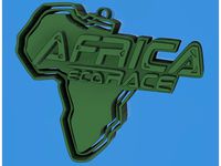 Africa eco race keychain by Calamar_robot