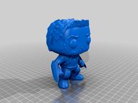 Shield captain america iw bobblehead lookalike by KingMura