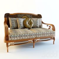Кушетка ротанг