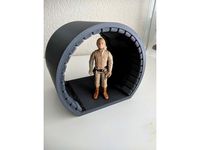 Starwars millenium falcon corridor diorama by xenor