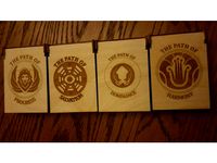 Anachrony Board game faction boxes by RilleSelene