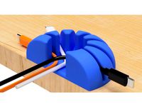 USB cable holder (circle type-1) by EIJIRO