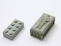 Knight sarcophagus (concrete) by steyrc