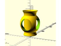 OpenSCAD Espresso Cup by Buddadweet
