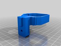 Stepper mount for 2020 rail flat print VERTICAL MOUNT by serandre