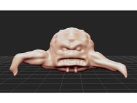 Krang TMNT miniature by notjux